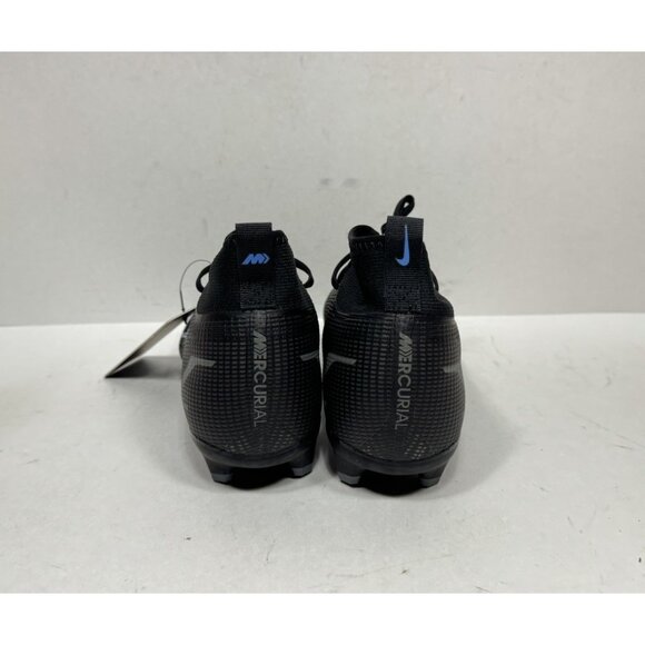 Nike Mercurial Superfly 8 Pro Fg Black Photo Blue Size 4Y CV0804-004 Cleats - Picture 4 of 7
